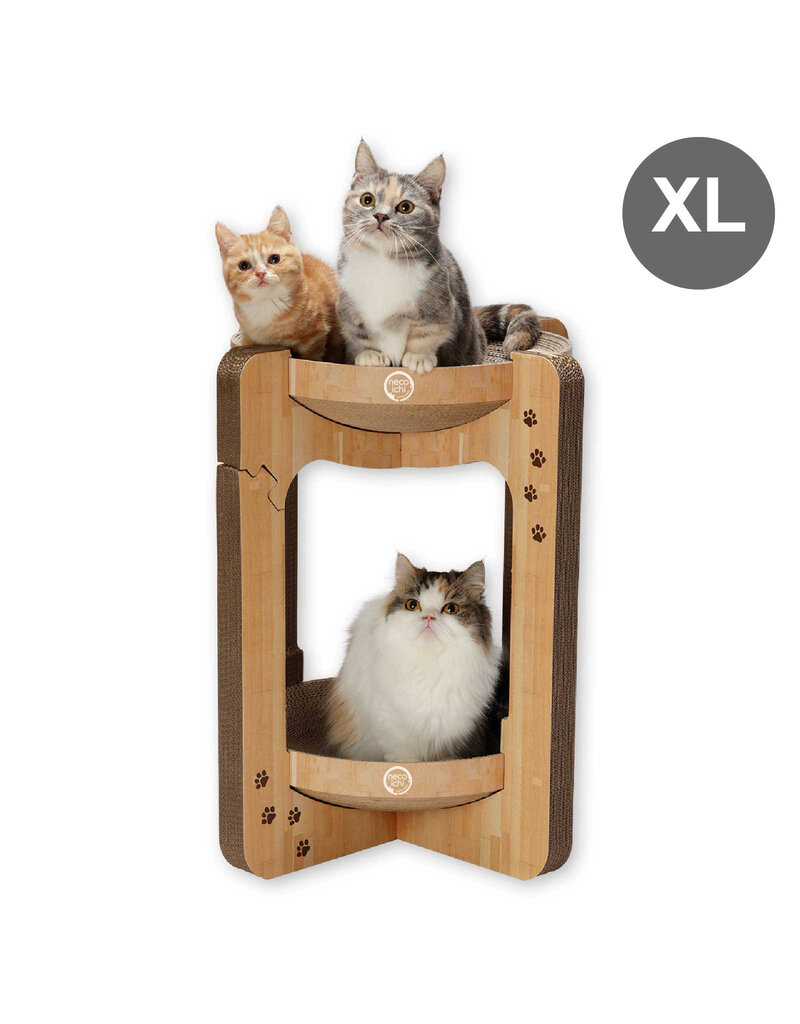 Necoichi Necoichi Cat Scratcher Tower Oak