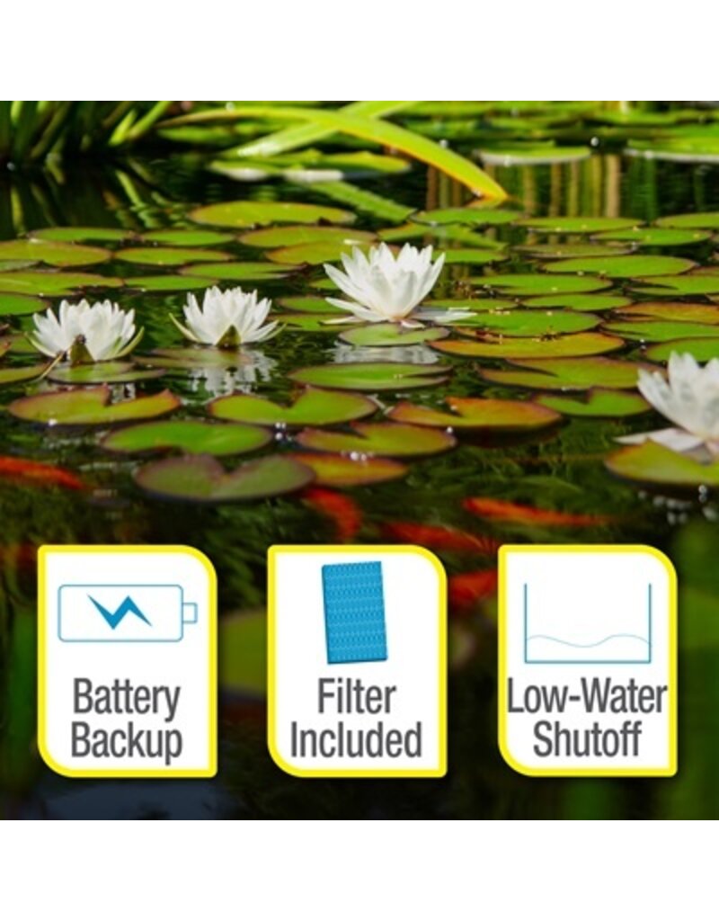 Tetra Tetra Pond Solar Fountain 15 In