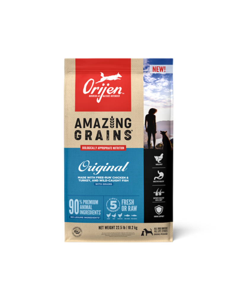 Orijen Orijen Amazing Grains Original Dog Food 22.5 Lb