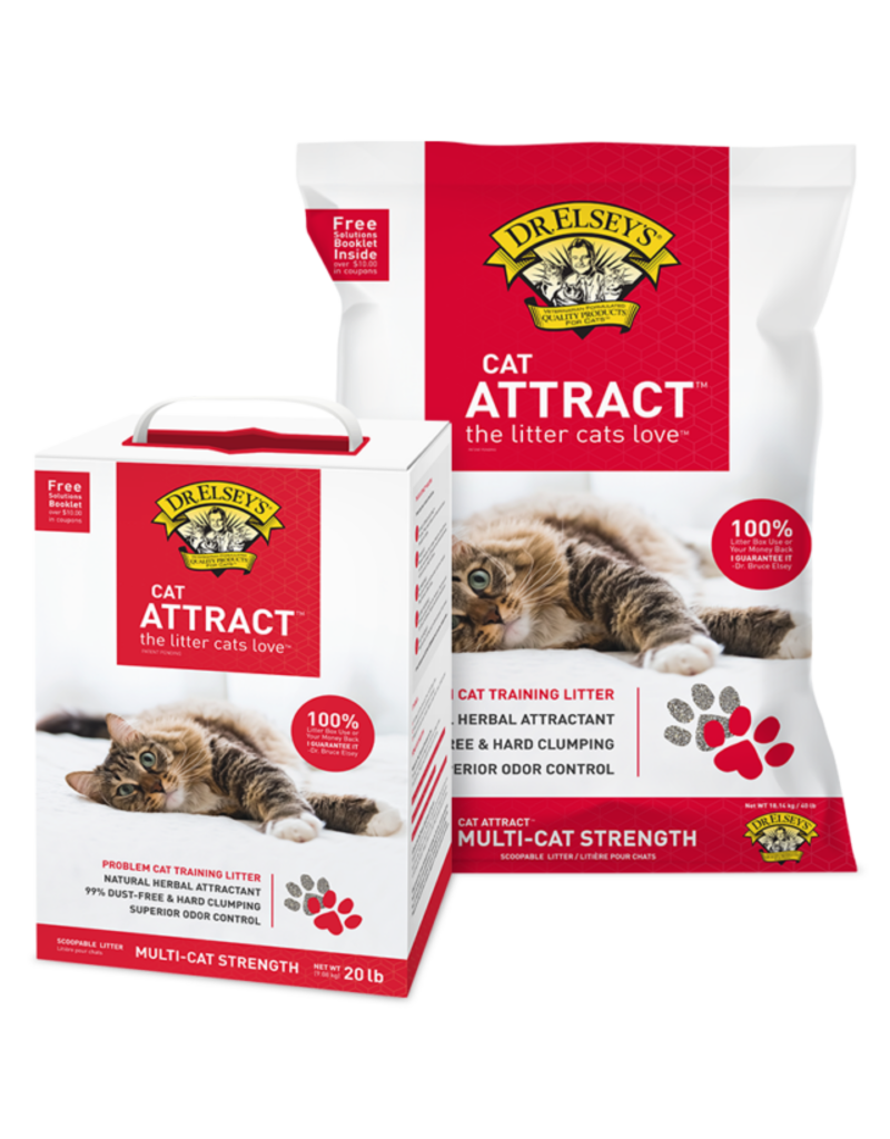 Precious Cat Dr Elsey's Cat Attract Cat Litter 20#
