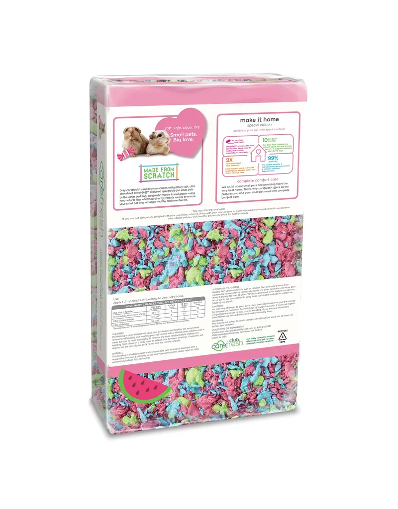 Healthy Pet Carefresh Small Pet Bedding Tutti Frutti 23 L