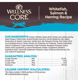 Wellness Wellness Core Grain Free Whitefish, Salmon & Herring Recipe Canned Dog Food 12.5 oz   can
