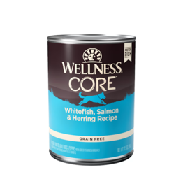 Wellness Wellness Core Grain Free Whitefish, Salmon & Herring Recipe Canned Dog Food 12.5 oz   can