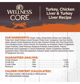 Wellness Wellness Core Grain Free Turkey, Chicken Liver & Turkey Liver Recipe Canned Dog Food 12.5 oz   can