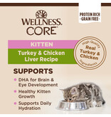 Wellness Wellness Core Pate Kitten Turkey & Chicken Liver Canned Cat Food 5.5oz  can