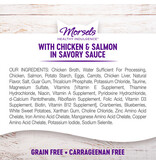 Wellness Wellness Healthy Indulgence Morsels Chicken & Salmon Wet Cat Food 3oz pouch