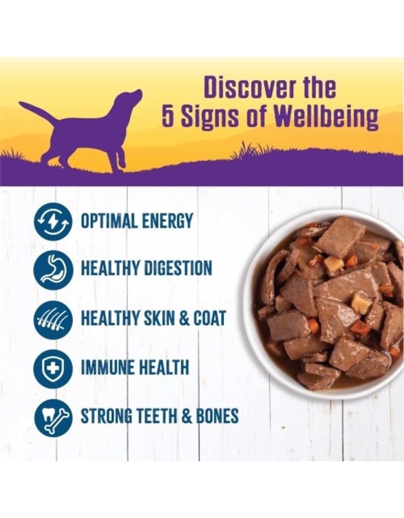 Wellness Wellness Venison & Salmon Stew With Potatoes & Carrots Canned Dog Food 12.5 oz   can