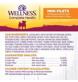 Wellness Wellness Petite Entrees Mini-Filets Grain Free Natural Roasted Chicken And Beef Recipe Wet Dog Food 3oz tray