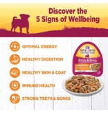 Wellness Wellness Petite Entrees Mini-Filets Grain Free Natural Roasted Chicken And Beef Recipe Wet Dog Food 3oz tray