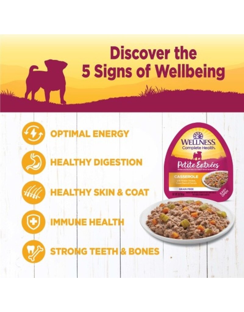 Wellness Wellness Petite Entrees Casserole with Chicken, Green Beans and Carrots 3 oz tray