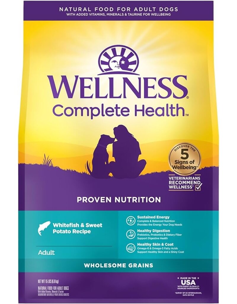 Wellness Wellness CH Whitefish & Sweet Potato