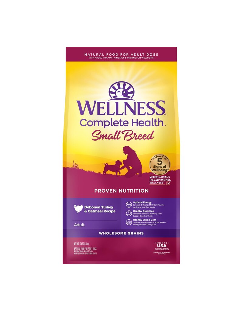 Wellness Wellness CH Small Breed Adult Turkey & Oatmeal