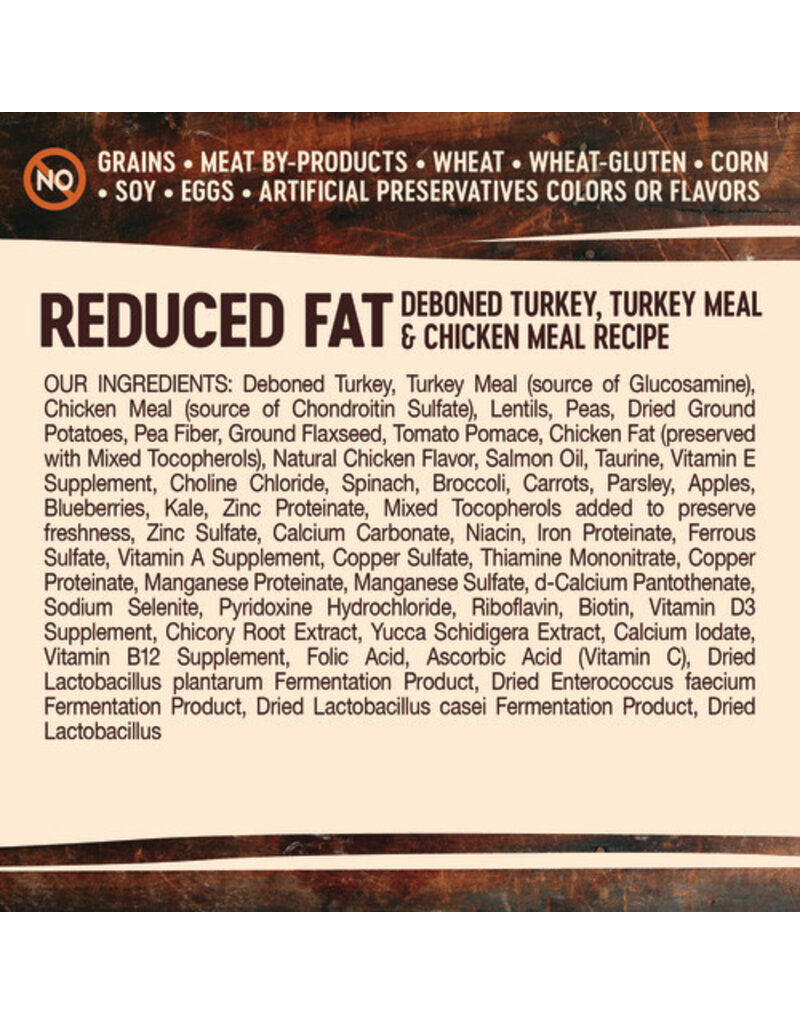 Wellness Wellness Core GF Reduced Fat Turkey/ Chicken Recipe