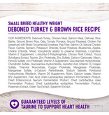 Wellness Wellness CH Small Breed HW Turkey/Brown Rice 4lb