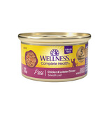 Wellness Wellness Complete Health Pate Chicken and Lobster Cat Food 3 oz can