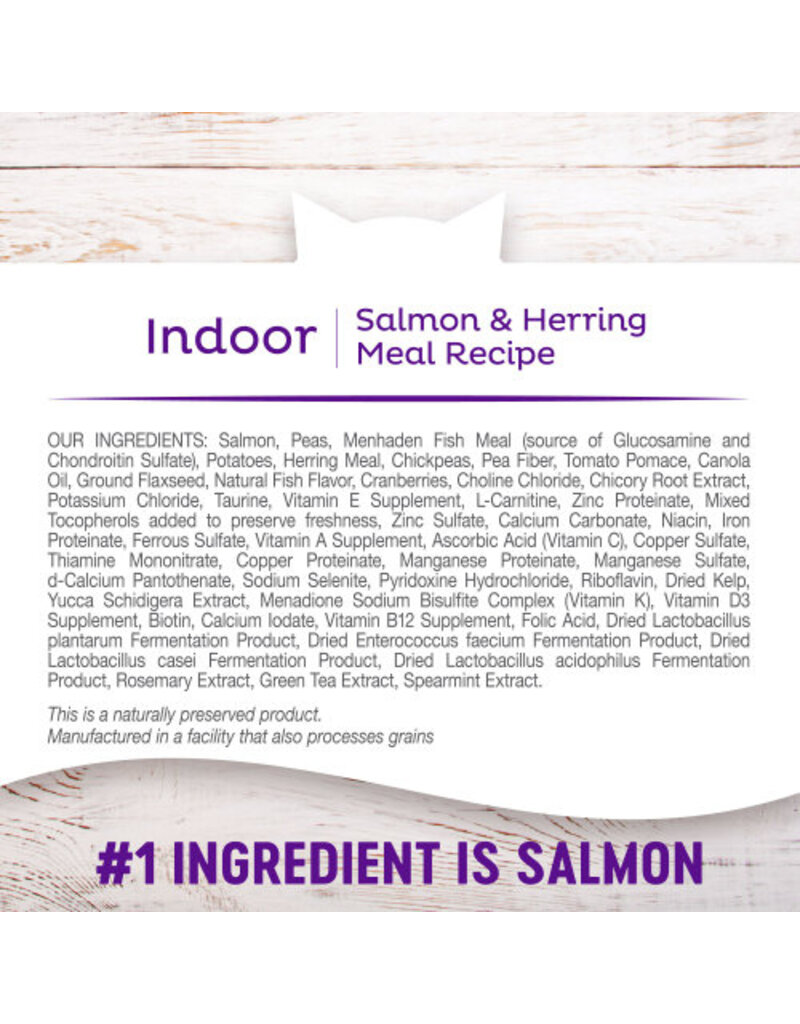 Wellness Wellness Complete Health Grain Free Salmon Herring Indoor Cat