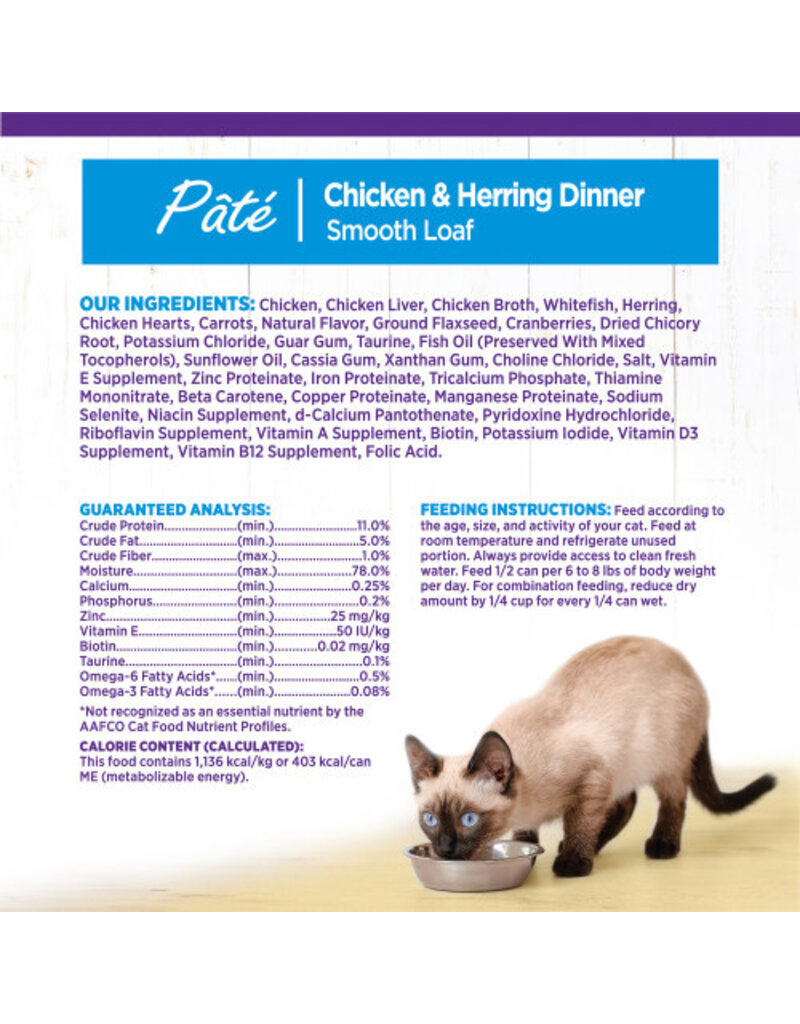 Wellness Wellness Complete Health Pate Chicken And Herring Cat Food