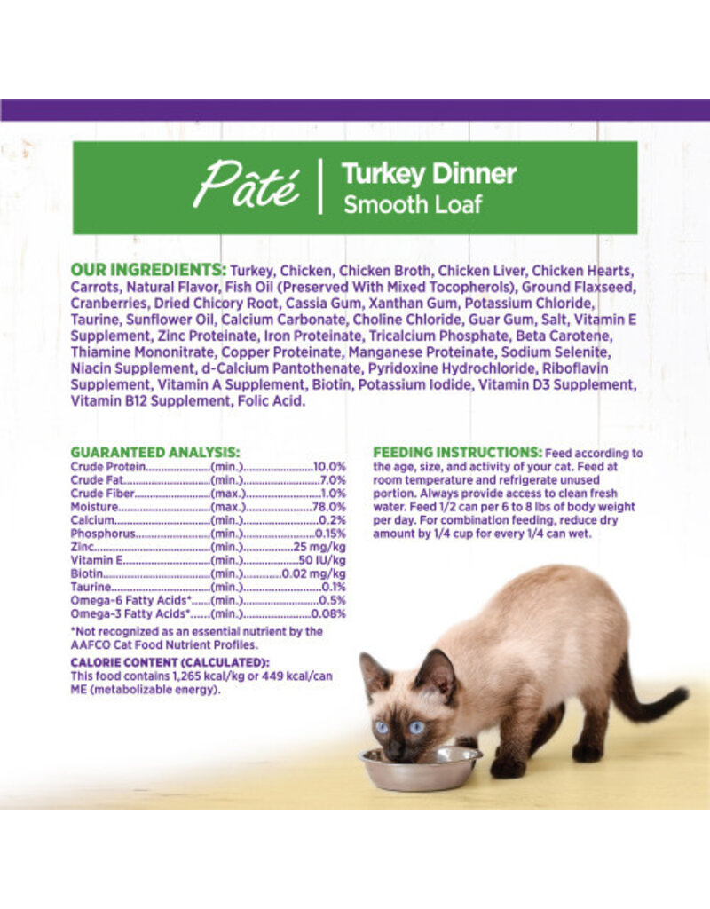 Wellness Wellness Complete Health Pate Turkey Cat Food