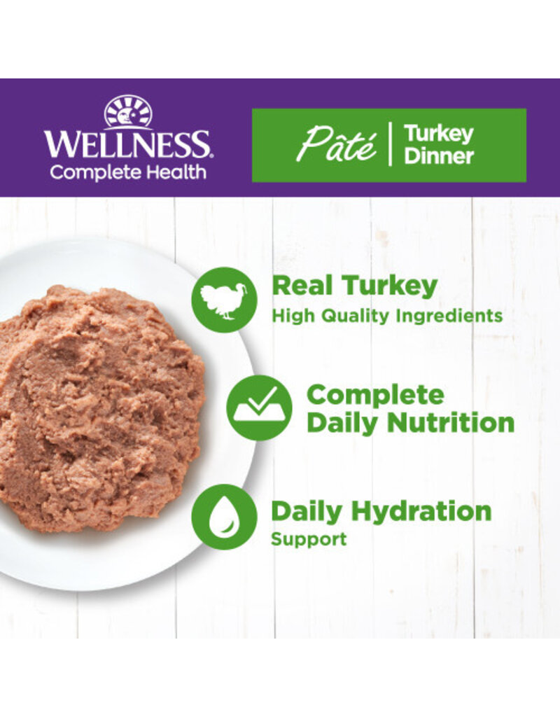 Wellness Wellness Complete Health Pate Turkey Cat Food