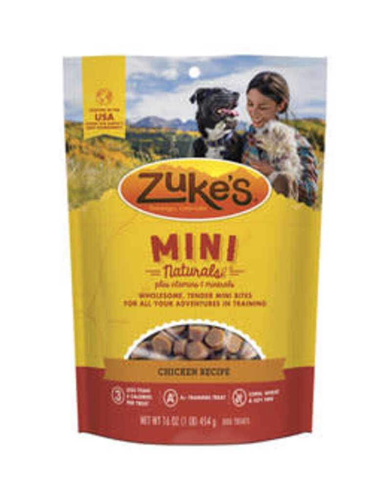 Zukes Zukes Mini Natural Chicken Treat 6 Oz