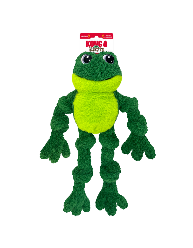 Kong Company Kong Knots Frog Dog Toy