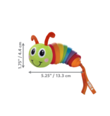 Kong Company Kong Bat-A-Bout Clackz Caterpillar Cat Toy