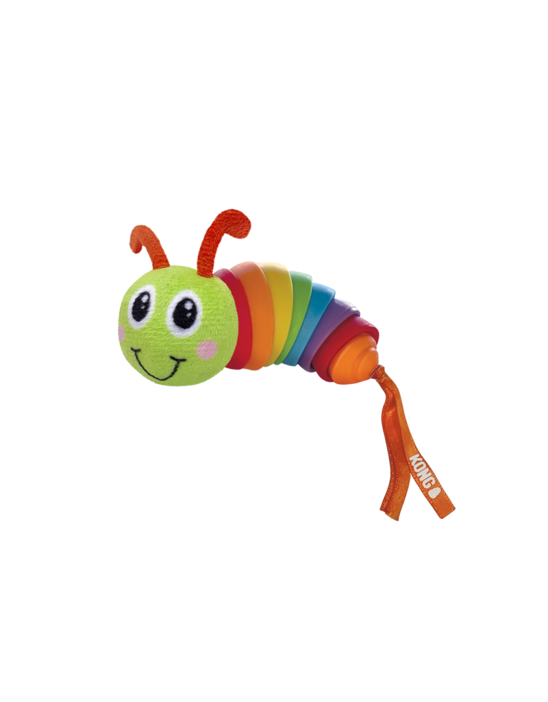 Kong Company Kong Bat-A-Bout Clackz Caterpillar Cat Toy
