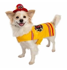 Pet Krewe Pet Krewe Firefighter Dog Costume Md