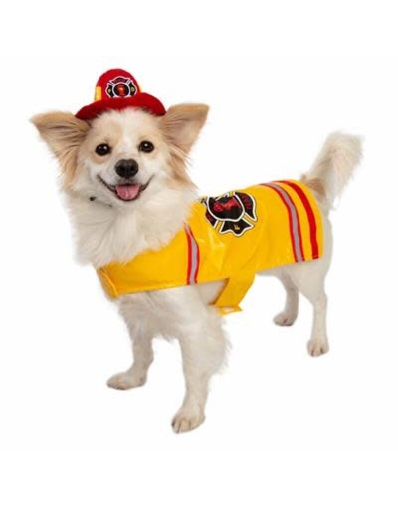 Pet Krewe Pet Krewe Firefighter Dog Costume Md