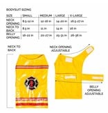Pet Krewe Pet Krewe Firefighter Dog Costume XL