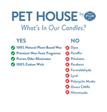 Pet House by One Fur All Pets Pet House Candle Summer Scents 9oz