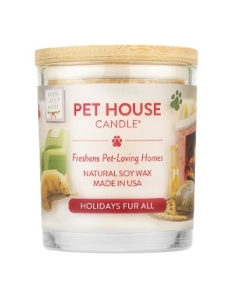 Pet House by One Fur All Pets Pet House Candle Winter Scents 9oz
