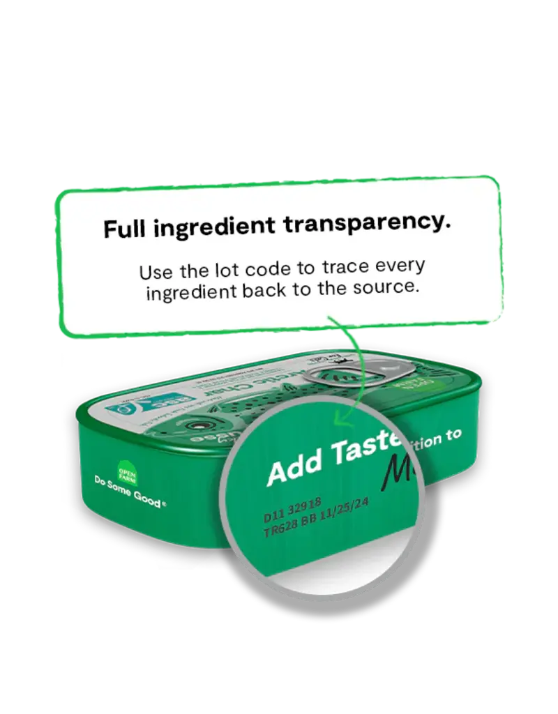 Open Farm Open Farm Arctic Char Cat Food Topper 3.17 Oz