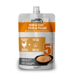 Purebites PureBites Squeezable Skin & Coat Support Cat Treat 2.5 Oz