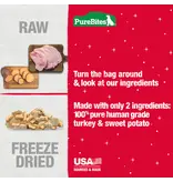 Pure Treats PureBites Holiday Turkey & Sweet Potato Dog Treats 2.5 Oz