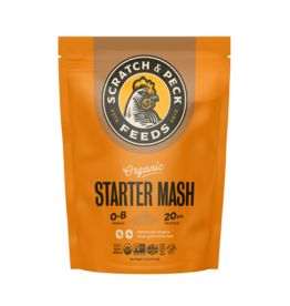 Scratch and Peck Scratch & Peck Organic Chicken & Duck Starter Mash 10 Lb