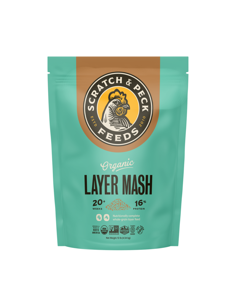 Scratch and Peck Scratch & Peck Organic Chicken & Duck Layer Mash
