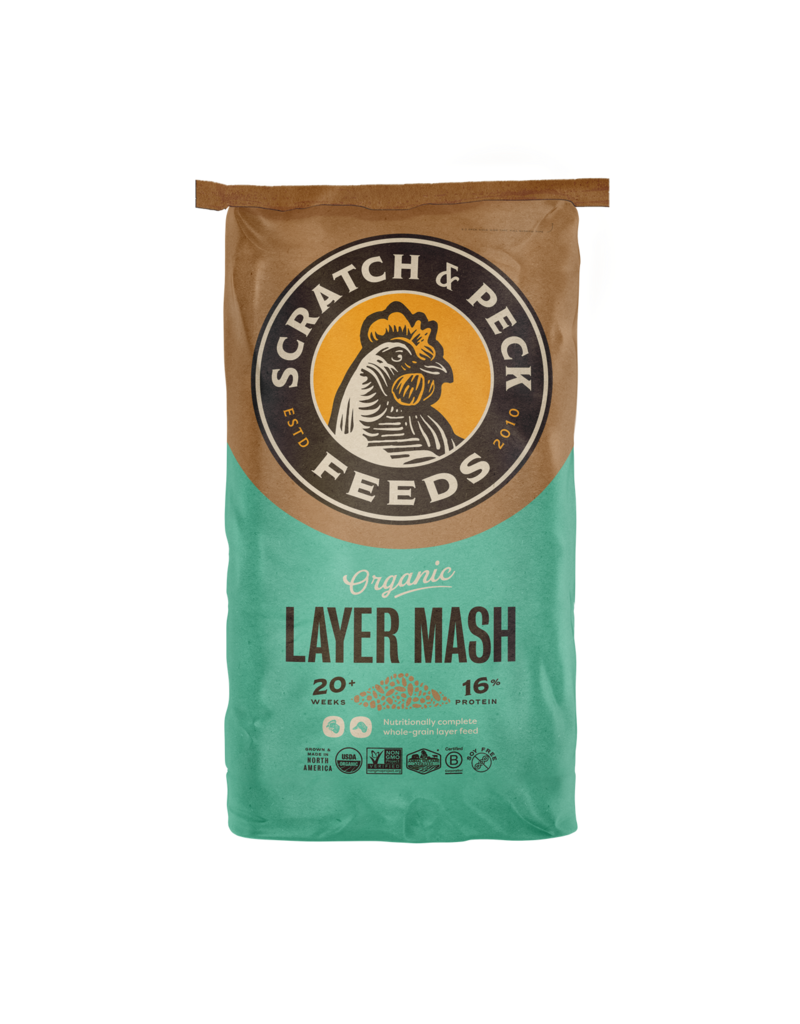 Scratch and Peck Scratch & Peck Organic Chicken & Duck Layer Mash