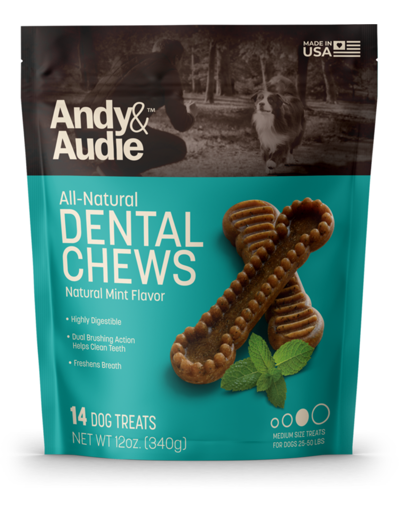 Andy and Audie Andy & Audie Dental Chews for Dogs