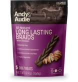 Andy and Audie Andy & Audie Long Lasting Braids Dog Treat