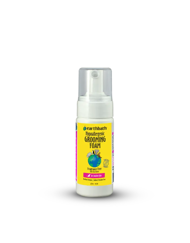 Earthbath Earthbath Grooming Foam for Cats 4 Oz