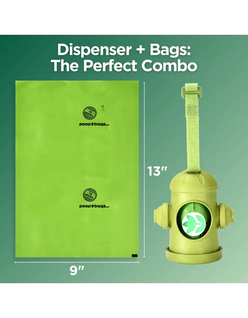 The Original Poop Bags Biobased Poop Bags Hydrant Dispenser Unscented 15 Ct