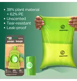 The Original Poop Bags Biobased Poop Bags Hydrant Dispenser Unscented 15 Ct