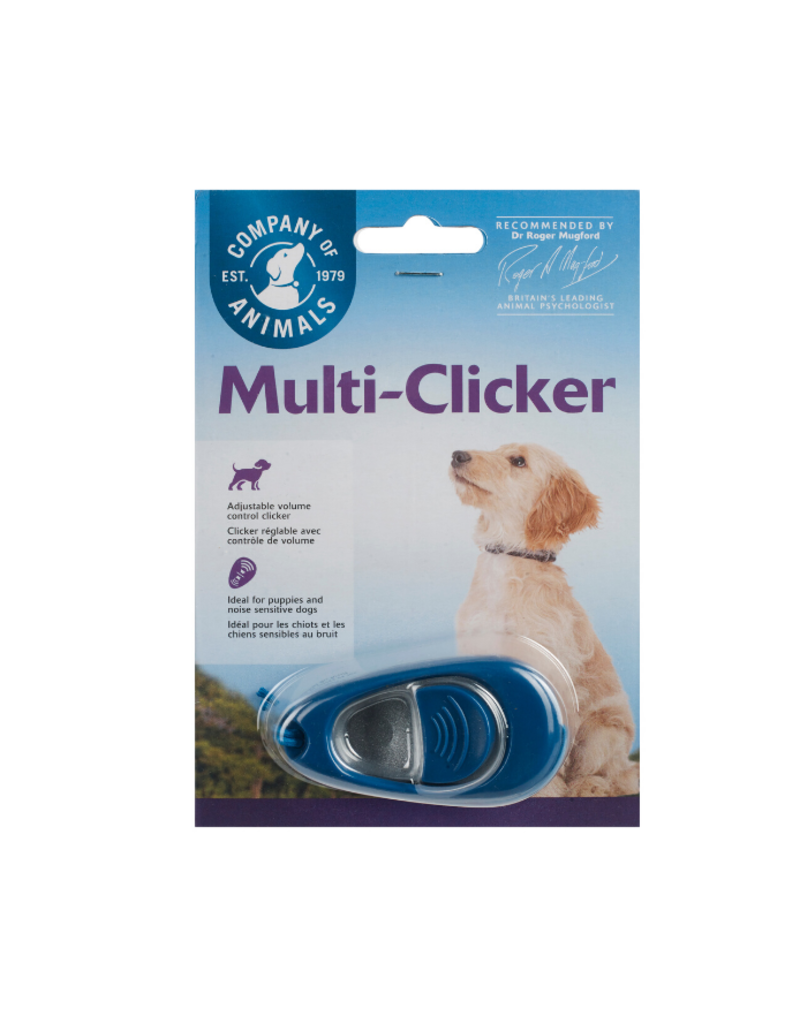 The Company of Animals Coachi Multi-Clicker Navy