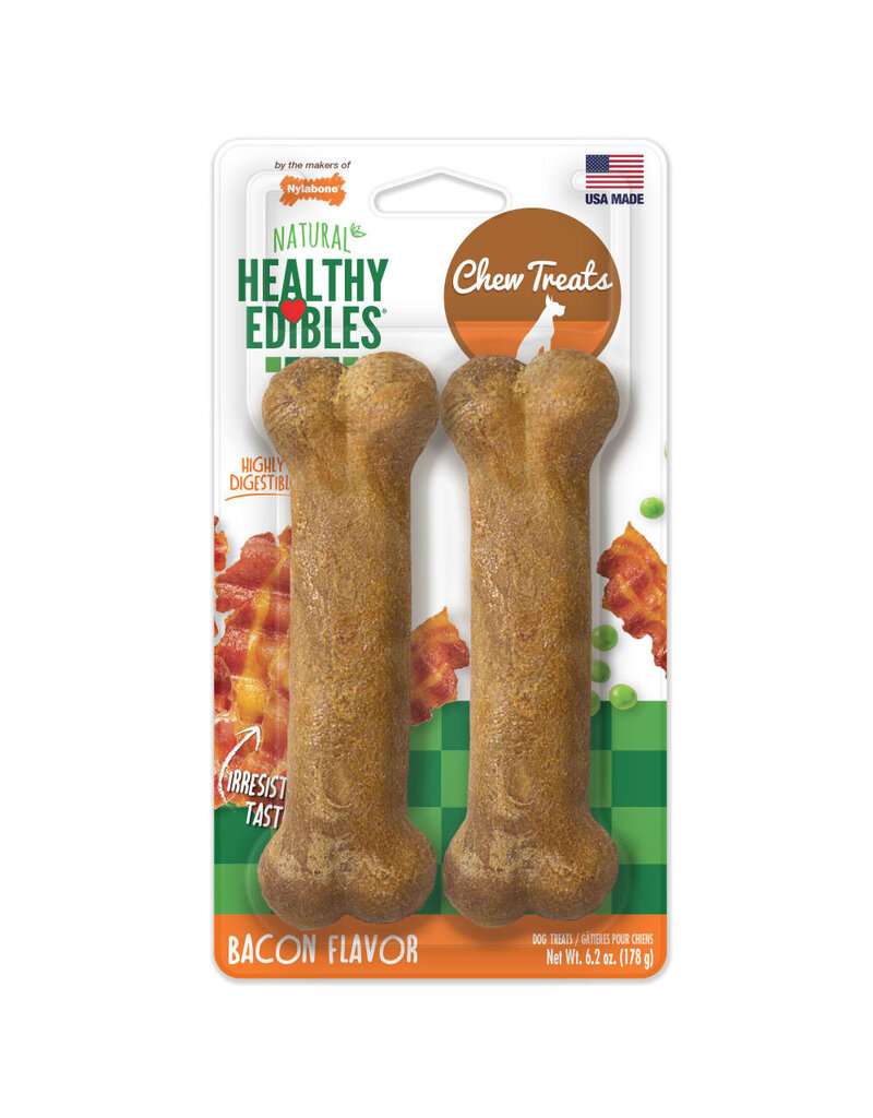 Nylabone Nylabone Healthy Edibles Bacon Bone Treat