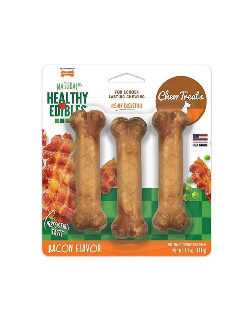 Nylabone Nylabone Healthy Edibles Bacon Bone Treat