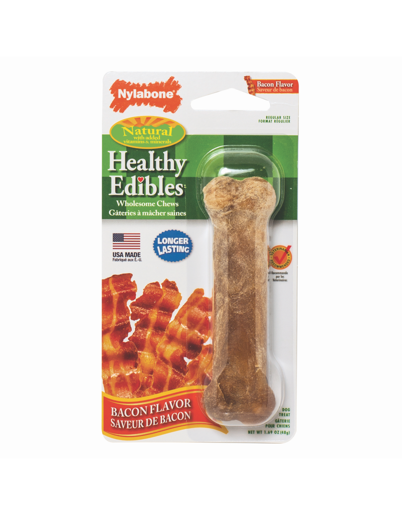 Nylabone Nylabone Healthy Edibles Bacon Bone Treat