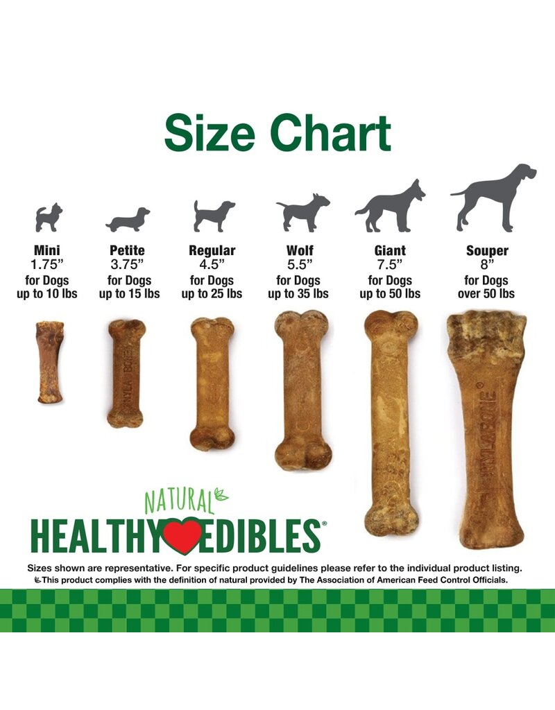 Nylabone Nylabone Healthy Edibles Bacon Bone Treat