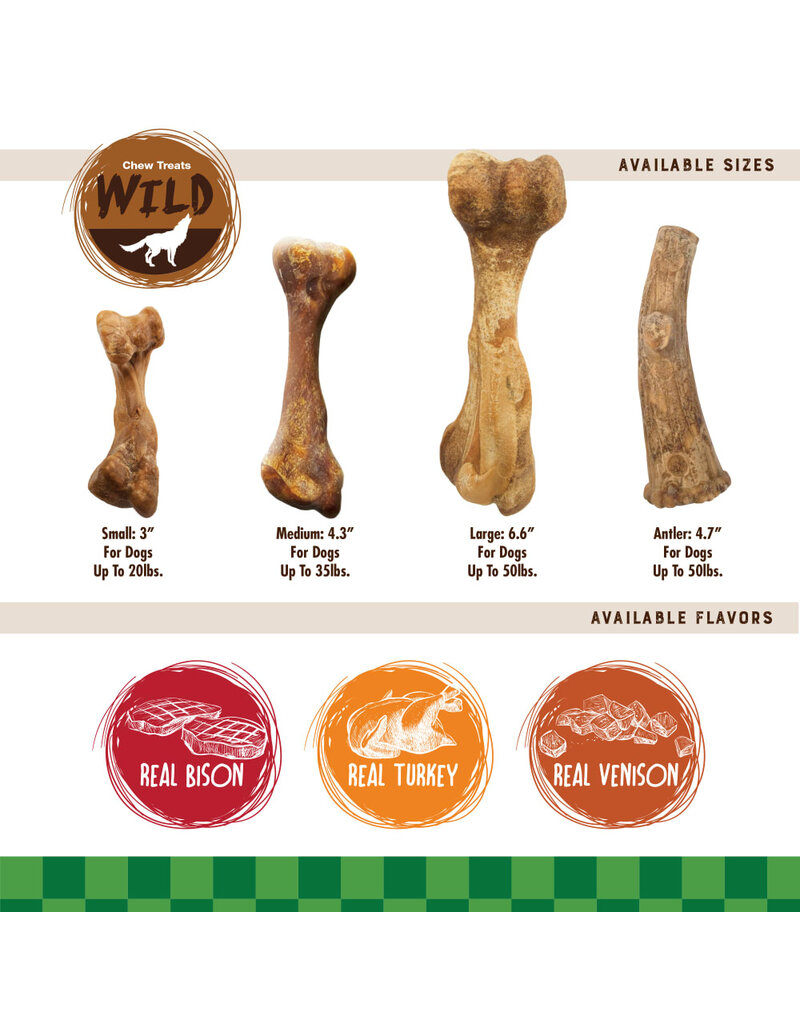 Nylabone Nylabone Healthy Edibles Wild Bone Dog Treat