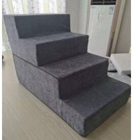 Arlee Pet Products Arlee Memory Foam Pet Steps Gray